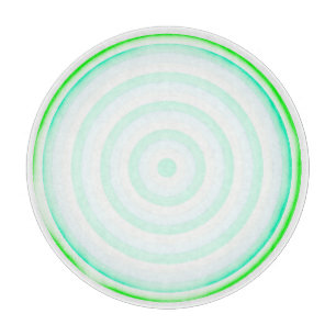 Dekorativt glasskärande med cirkelformad utformnin
