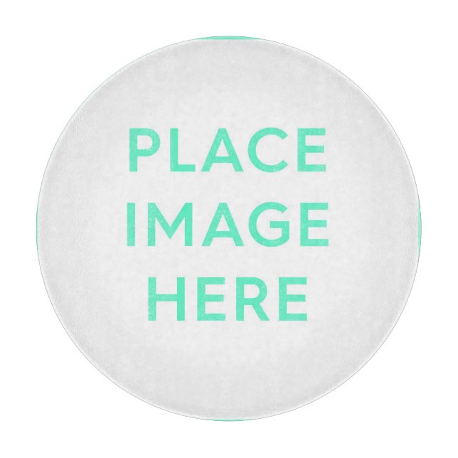 Dekorativt glasskärande skiva på 12 tum (Framsidan)