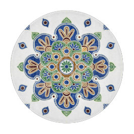 Dekorativt glasskärl 12-tums medallion