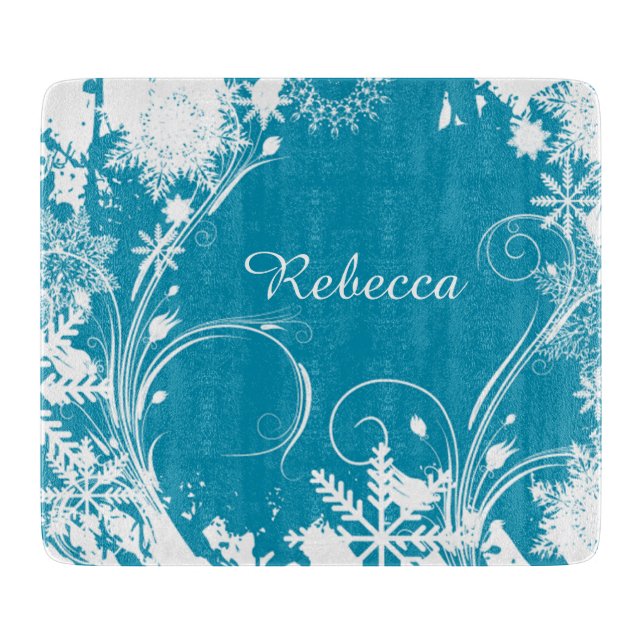 Dekorativt glasspinnskuret för henne (Framsidan)