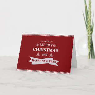 Dekorativt God jul Gott nytt år Helgkort