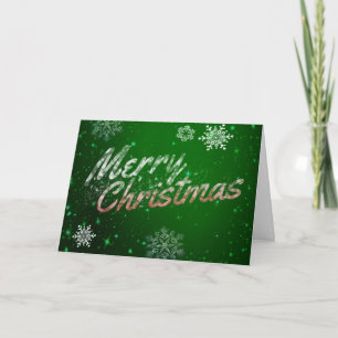 Dekorativt God jul Lycklig Helgdag Helgkort