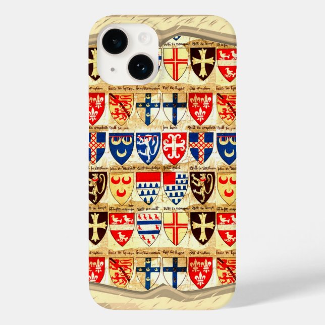 Dekorativt heraldiskt mönster (Baksida)