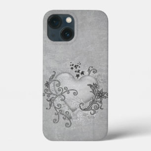 Dekorativt hjärta iphone case