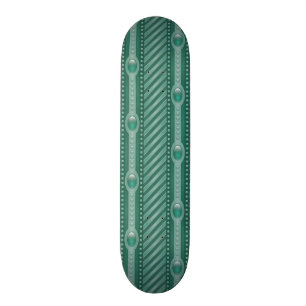 Dekorativt krickamönster mini skateboard bräda 18,5 cm