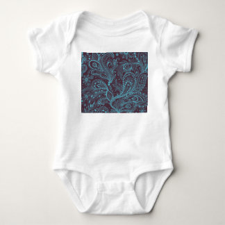 Dekorativt Löv: Sömlös Mönster-bakgrund T Shirt