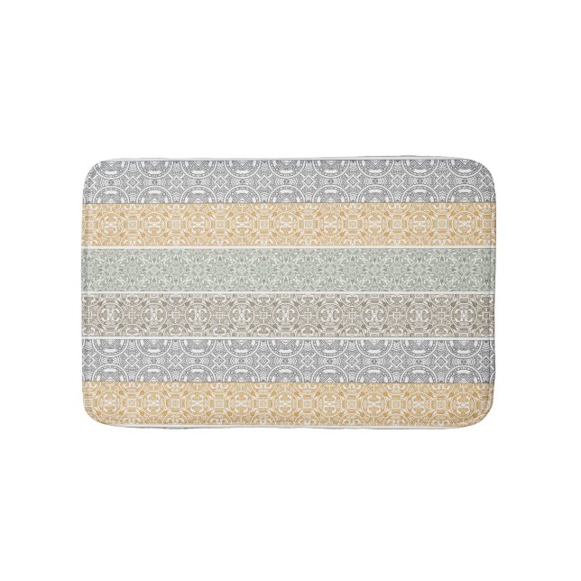 Dekorativt mönster badrumsmatta (Framsidan)