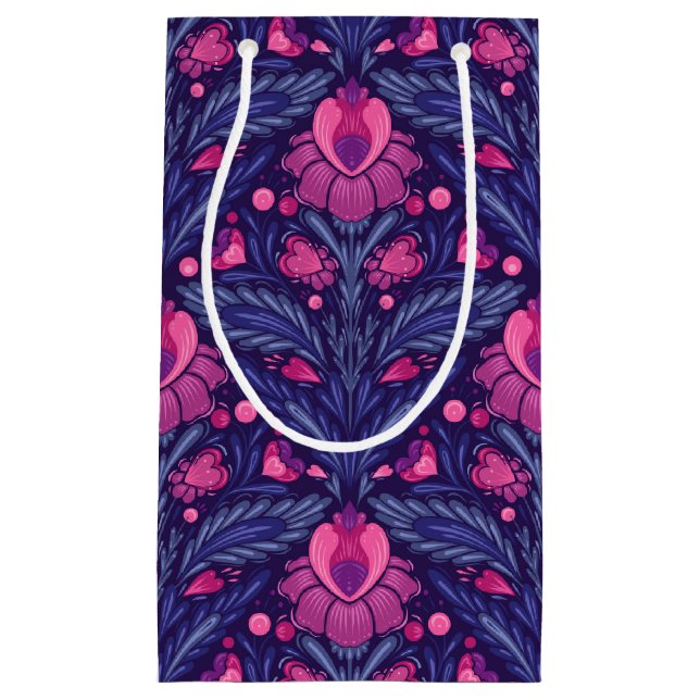 Dekorativt mönster med hjärtan (Framsidan)