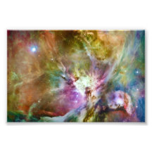 Dekorativt Orion Nebula Galaxy Space Photo
