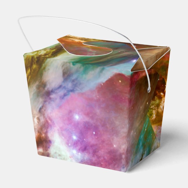 Dekorativt Orion Nebula Galaxy Space Photo Presentaskar (Baksidan Sidan)