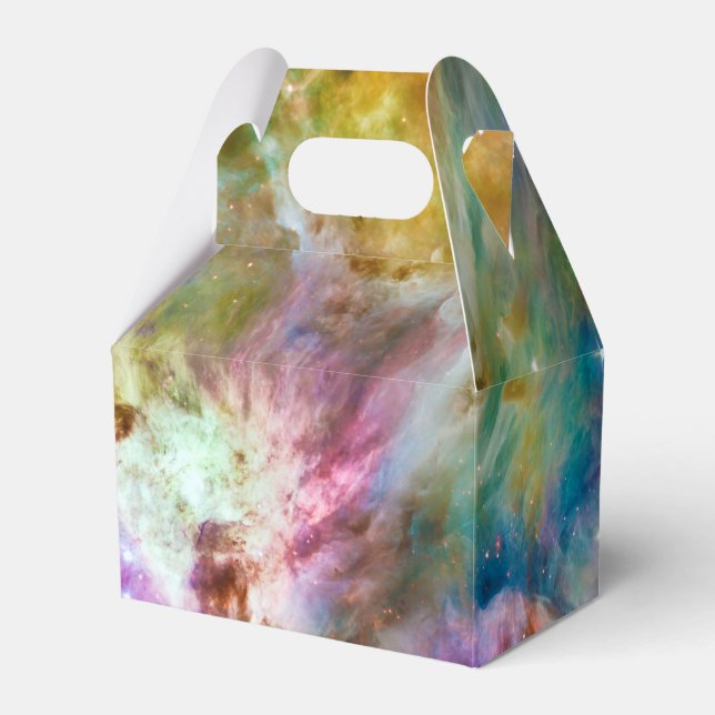 Dekorativt Orion Nebula Galaxy Space Photo Presentaskar (Framsidan Sidan)