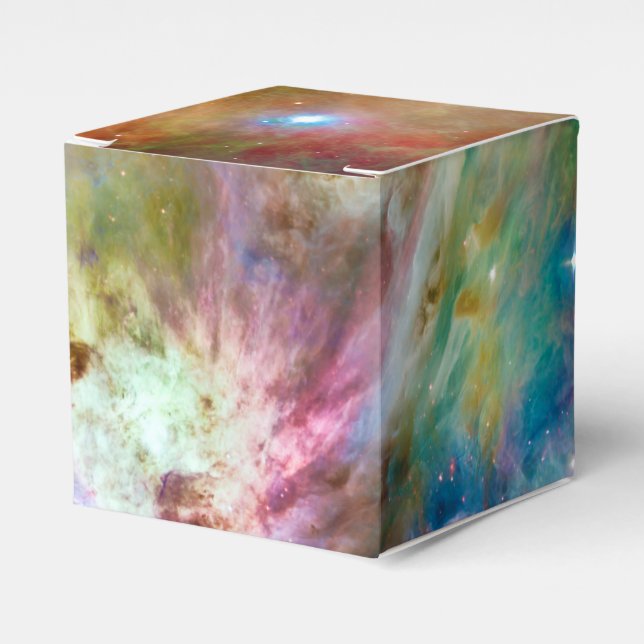 Dekorativt Orion Nebula Galaxy Space Photo Presentaskar (Framsidan Sidan)