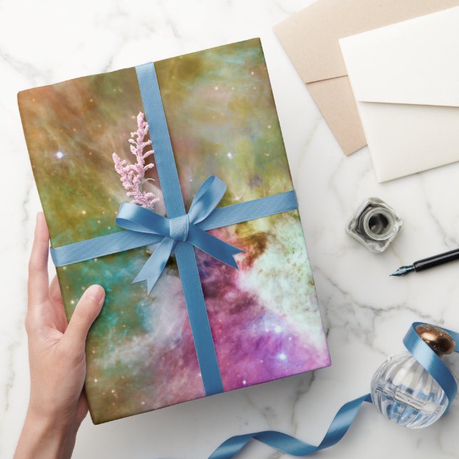 Dekorativt Orion Nebula Galaxy Space Photo Presentpapper (Gåvor)