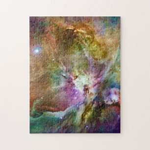 Dekorativt Orion Nebula Galaxy Space Photo Pussel