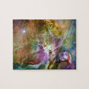 Dekorativt Orion Nebula Galaxy Space Photo Pussel