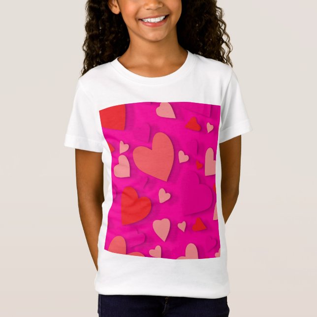 Dekorativt pappershjärta 2 t shirt (Framsida)