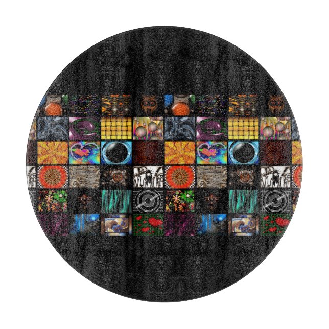Dekorativt Pop Art-mönster  (Framsidan)