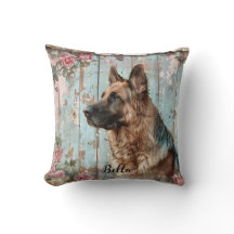 Dekorativt tyskt fårhund kastkuddfodral