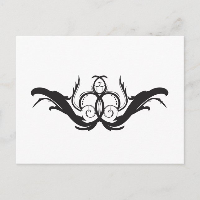 Dekorativt vykort (Framsida)