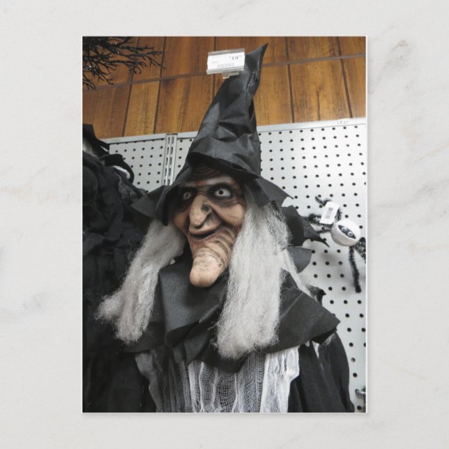 Dekorativt Witch Vykort (Framsida)