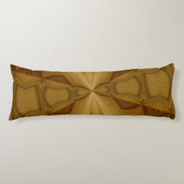 Dekorativt wood mönster kroppskudde