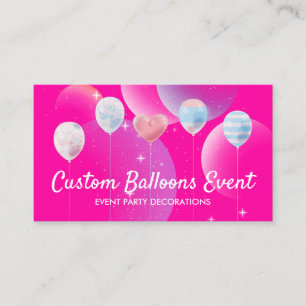 Dekorbubblor för rosa Bright Event Party Planner-p