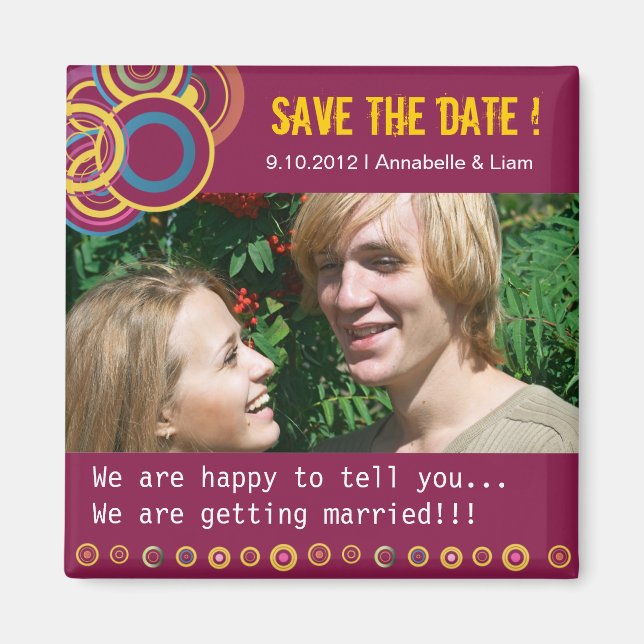 Dekorcirklar -5 magnet (Framsidan)