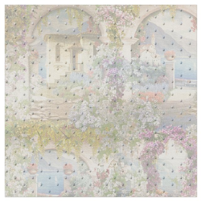 Dekordesign för en italiensk villa tyg (Närbild)