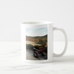 Dekordförande som förbiser Golf Course Kaffemugg