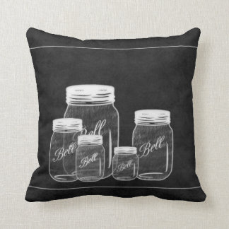 Dekoren för svart tavlaMasonburkar kudder Kudde