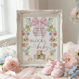 Dekorera ett block för babyspegelskriftstavla poster