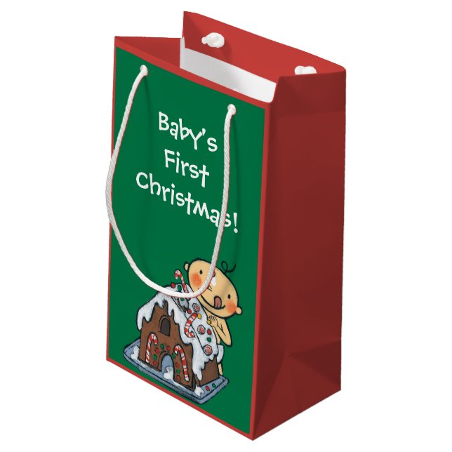 Dekorera ett pepparkakahus för jul (Baksidan Vinklad)