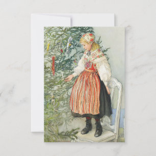 Dekorera Julgran - Carl Larsson Kort