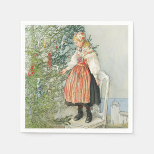 Dekorera Julgran - Carl Larsson Pappersservett