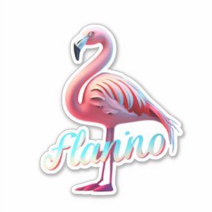 Dekorera med Flamingo Stickers Klistermärken