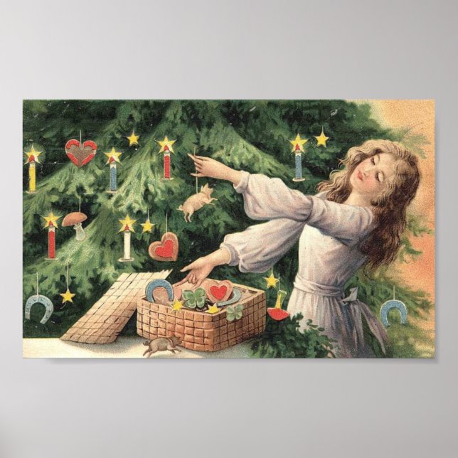 Dekorera Träd Poster (Framsidan)