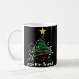 Dekorera Xmas Träd Kaffe Mugg