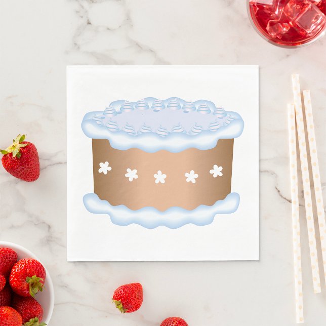 Dekorerad kummel pappersservett (Skapare uppladdad)