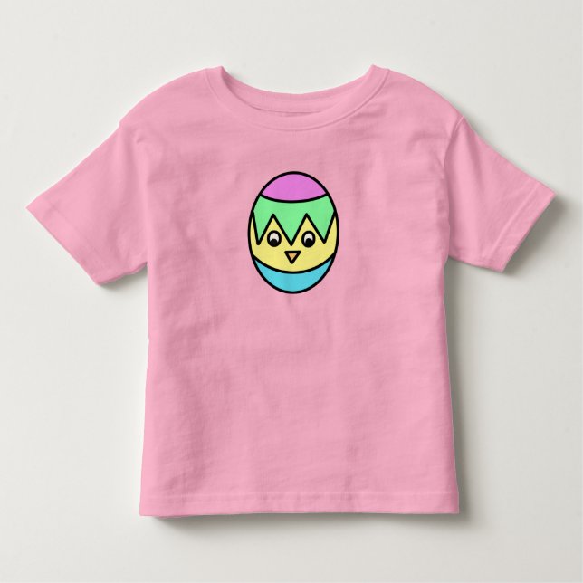 Dekorerat ägg t shirt (Framsida)
