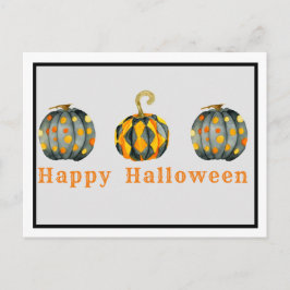 Dekorerat Anpassade av Pumpkins Halloween Vykort