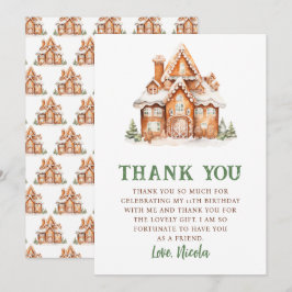 Dekorering av Födelsedagsfest för bröd Tack Kort