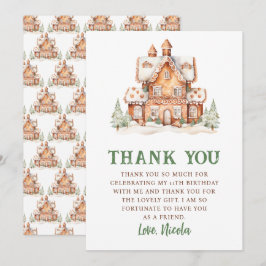 Dekorering av Födelsedagsfest för bröd Tack Kort