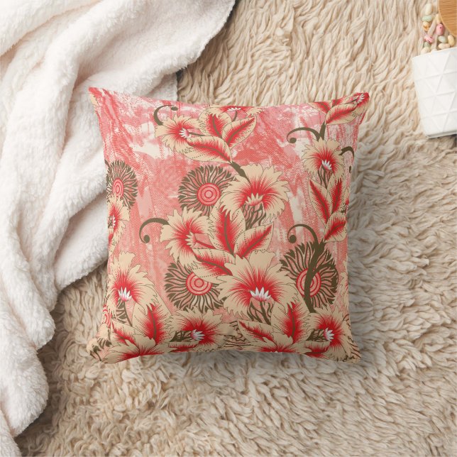 Dekorfärg och terapeutisk fyllning | Grått & Blue  Kudde (Filt)