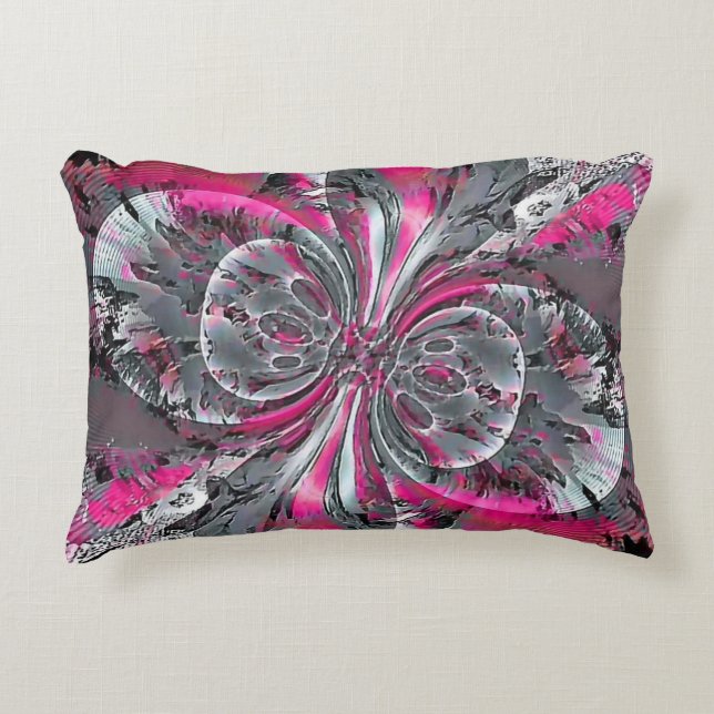 Dekorfyllning för blandade signaler prydnadskudde (Framsidan)