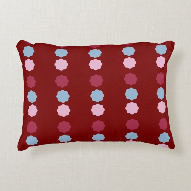 Dekorfyllning för cirkellinje prydnadskudde (Framsidan)