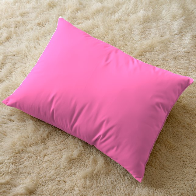 Dekorfyllning för rosa prydnadskudde (Solid Pink Accent Pillow)