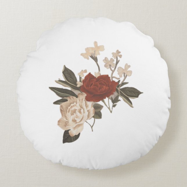 Dekorfyllning - Rund Rund Kudde (Framsidan)