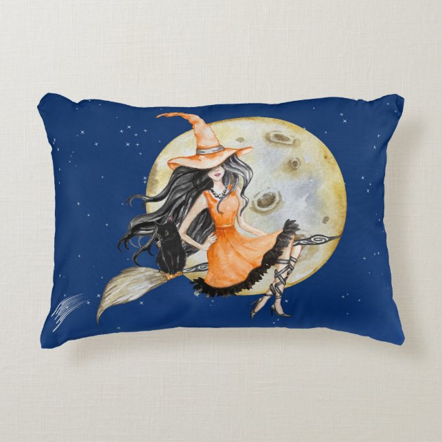 Dekorfyllning, Witch söta rid Prydnadskudde (Framsidan)