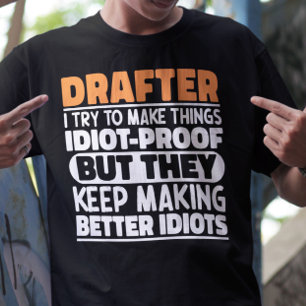 Dekorkärra Jag försöker göra Sak Roliga meningar r T Shirt