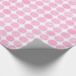 Dekorkretsar - Rosa och vit Presentpapper